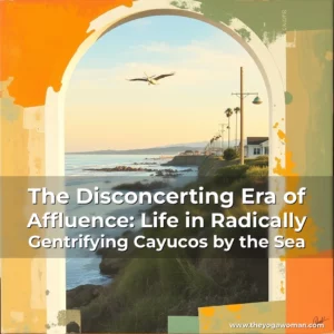 Artistic representation for The Disconcerting Era of Affluence: Life in Radically Gentrifying Cayucos by the Sea