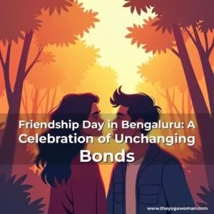 Artistic representation for Friendship Day in Bengaluru: A Celebration of Unchanging Bonds
