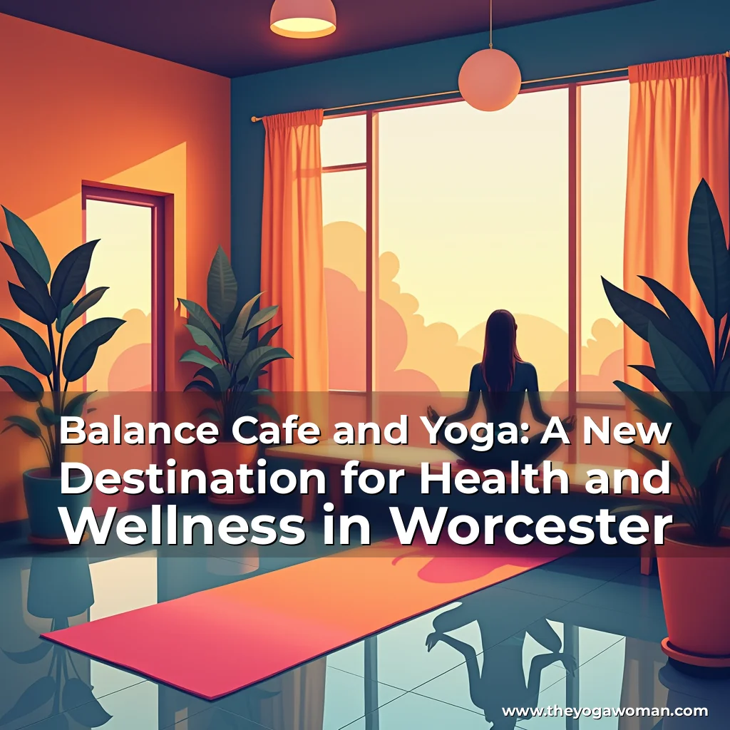 Artistic representation for Balance Cafe and Yoga: A New Destination for Health and Wellness in Worcester