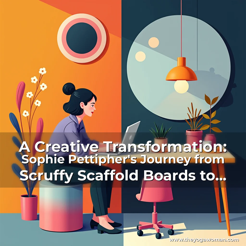 Artistic representation for A Creative Transformation: Sophie Pettipher's Journey from Scruffy Scaffold Boards to Stunning Furniture