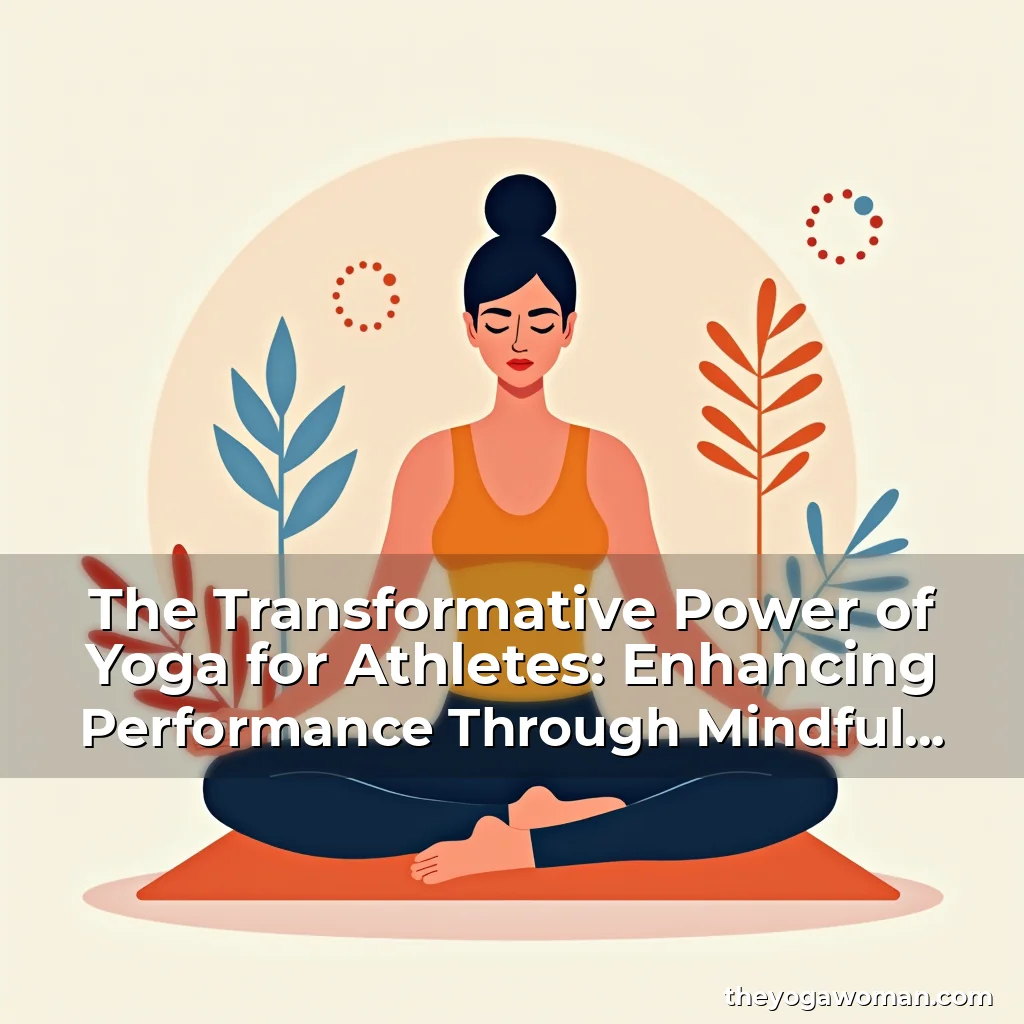 Artistic representation for The Transformative Power of Yoga for Athletes: Enhancing Performance Through Mindful Movement