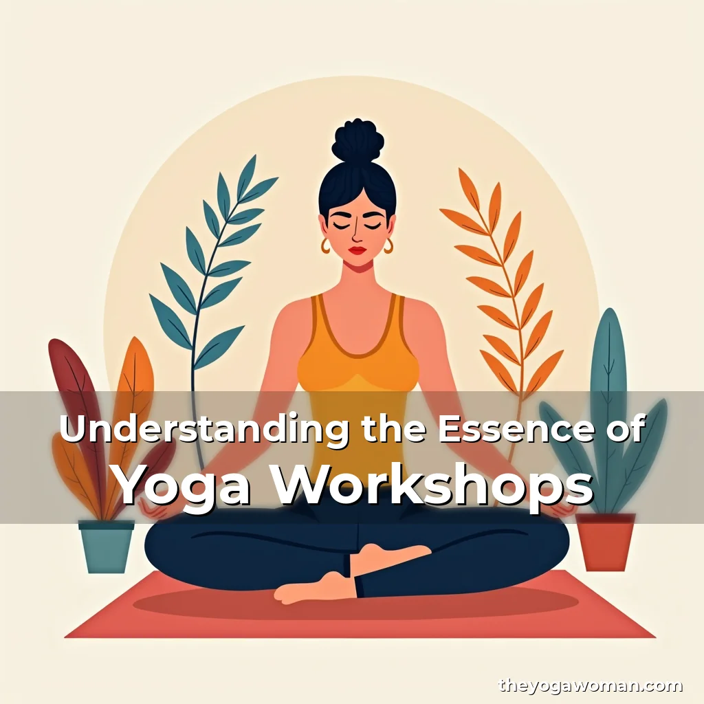 Artistic representation for Understanding the Essence of Yoga Workshops