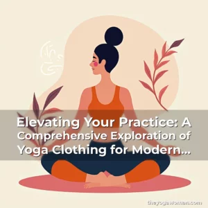 Artistic representation for Elevating Your Practice: A Comprehensive Exploration of Yoga Clothing for Modern Practitioners