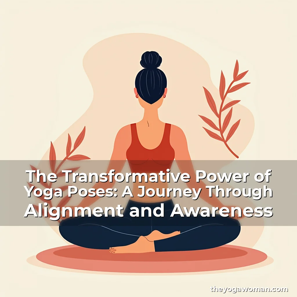 Artistic representation for The Transformative Power of Yoga Poses: A Journey Through Alignment and Awareness